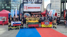 Stipriausiojo ugniagesio gelbėtojo varžybose Berlyne – pergalingas Lietuvos ugniagesių gelbėtojų startas