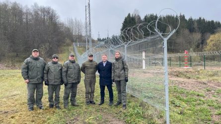 Ministrė A. Bilotaitė: Lietuvos siena su Rusija apsaugota, grėsmėms pasirengta