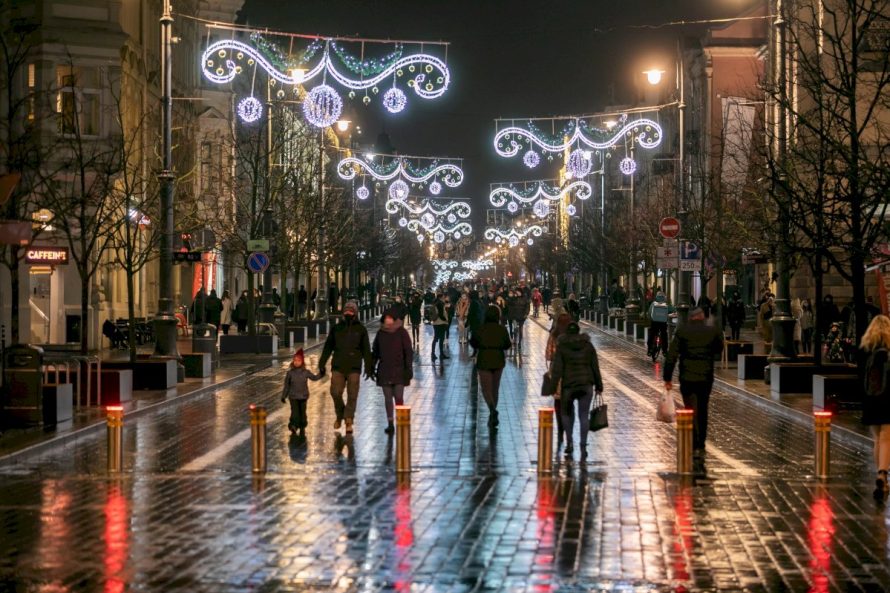 Į Vilniaus Kalėdų eglės įžiebimą – nemokamu viešuoju transportu