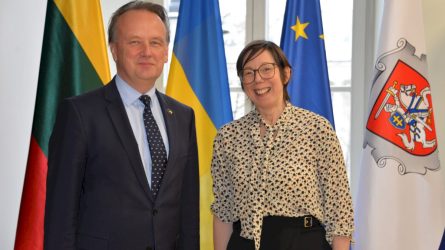 Viceministras A. Abramavičius su Ispanijos ambasadore aptarė saugumo ir migracijos situaciją regione