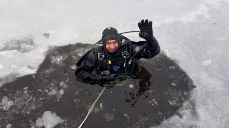 Vos keli metrai gali skirti saugų ir pražūtį nešantį ledą