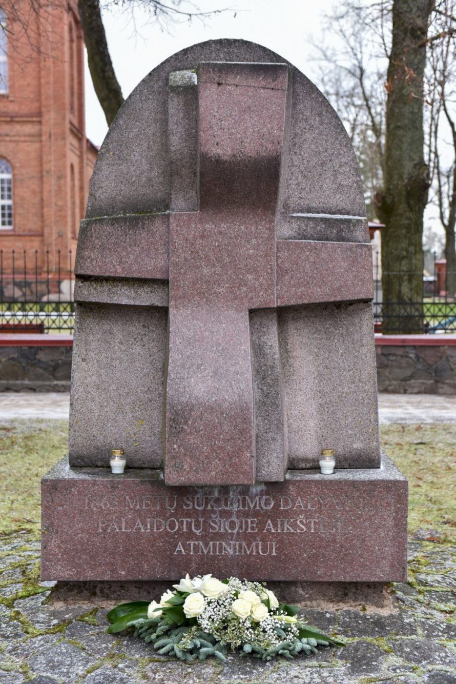 Panevėžyje paminėtos 1863–1864 m. sukilimo 160-osios metinės