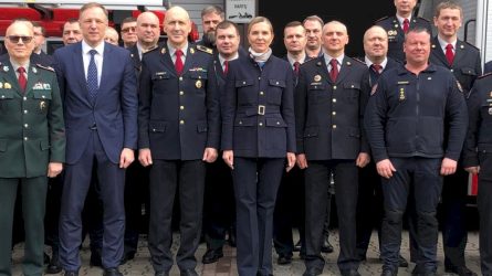 Ministrė A. Bilotaitė: šiemet toliau stiprinsime civilinę ir priešgaisrinę saugą