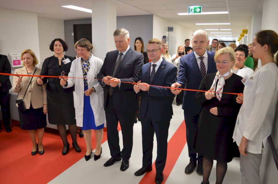 LSMU Kauno ligoninėje atidarytas Geriatrijos centras, kuris padės išsaugoti orią senatvę