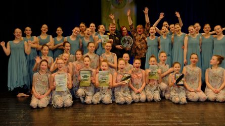Šiaulių kultūros centro choreografijos studija „Aušrelė“ triumfavo konkurse Lenkijoje