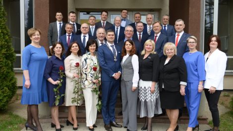 Įvyko pirmasis 2023–2027 metų kadencijos Švenčionių rajono savivaldybės tarybos posėdis
