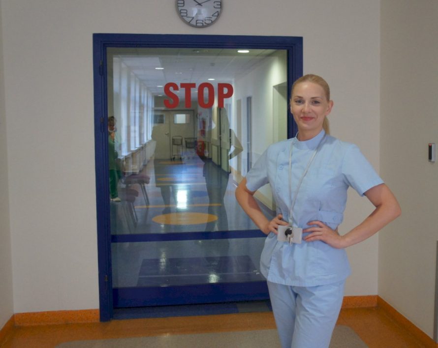 Respublikinės Šiaulių ligoninės operacinėje dirba pirmoji išplėstinės praktikos slaugytoja