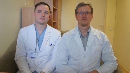 Respublikinėje Šiaulių ligoninėje atlikta pirmoji miego arterijų operacija