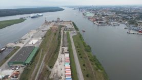 Buvusi Tarptautinė jūrų perkėla keičiasi: Klaipėdos uostas ruošiasi jūrinės vėjo energetikos plėtrai