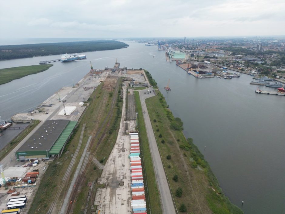 Buvusi Tarptautinė jūrų perkėla keičiasi: Klaipėdos uostas ruošiasi jūrinės vėjo energetikos plėtrai