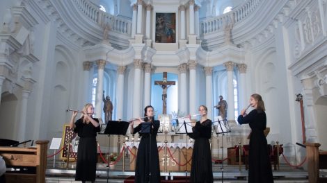 Jaunieji atlikėjai iš trijų Baltijos šalių šiauliečiams padovanojo šventinį koncertą