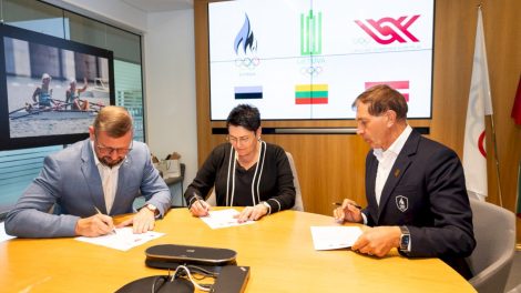 Vilniuje – jungtinis Baltijos šalių olimpinių komitetų prezidentų pranešimas