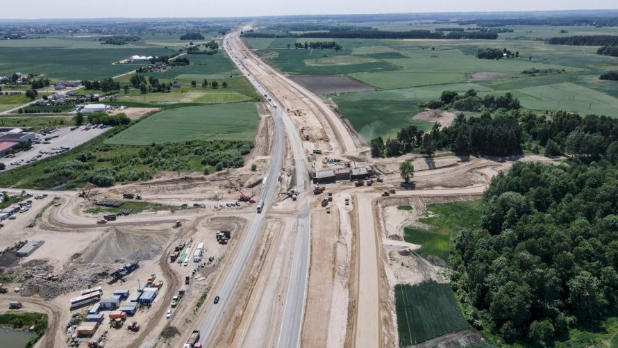 „Via Baltica“ modernizavimo darbai įgauna pagreitį: 2 kelio ruožai bus baigti dar šiais metais