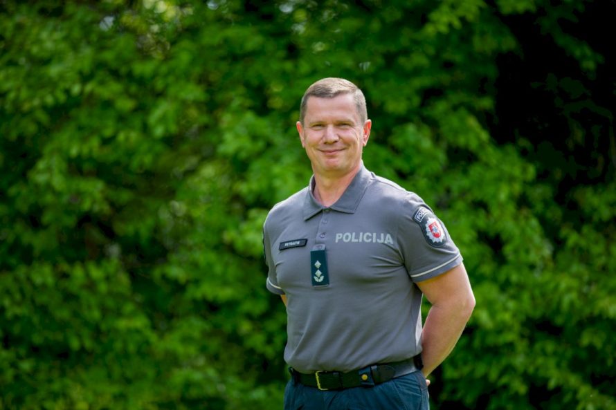 Klaipėdos apskrities VPK Viešosios tvarkos tarnybos viršininkas jau 10 metų yra ir  Lietuvos policijos rikiuotės vadas