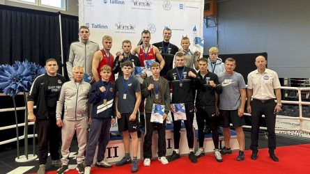 Iš bokso turnyro Estijoje lietuviai grįžo su dvylika medalių