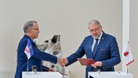 Panevėžio miesto ir rajono savivaldybės pasirašė bendradarbiavimo sutartį