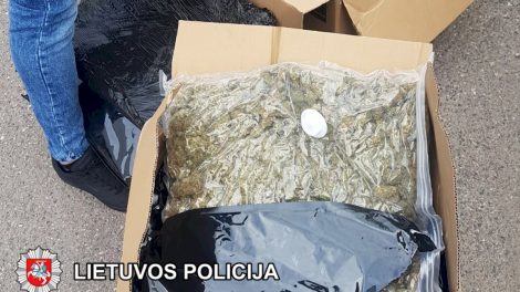Klaipėdoje atliekamas tyrimas dėl labai didelio kiekio narkotinių medžiagų kontrabandos į Lietuvą (video)