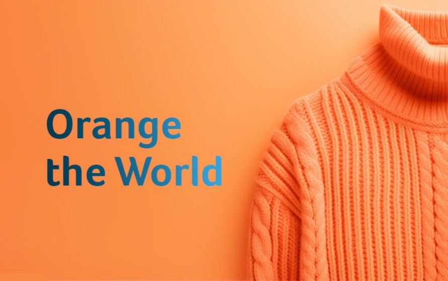 Kovos su smurtu prieš moteris diena: oranžiniai solidarumo ženklai – nuo apšviestų pastatų iki aprangos akcentų
