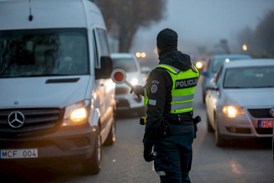 Klaipėdos apskrities VPK kelių policijos pareigūnai per savaitę nustatė 9 neblaivius vairuotojus