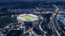 „Hanner“ planuoja perimti Nacionalinio stadiono projektą, fondas „Baltcap“ traukiasi