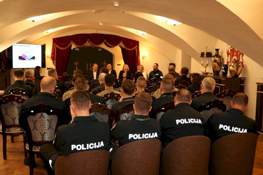 Pristatyti 2023 metų Tauragės apskrities vyriausiojo policijos komisariato veiklos rezultatai