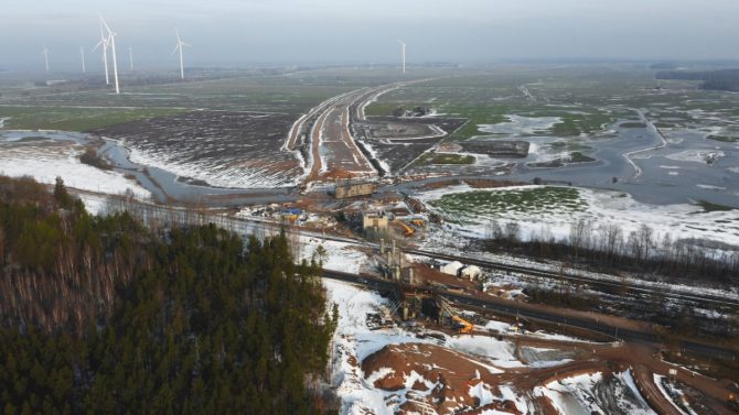 „Rail Baltica“: Jonavos rajone kyla pirmieji infrastruktūros objektai