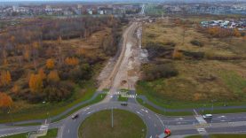 Šiauliuose atnaujinama tranzitiniam eismui svarbių gatvių infrastruktūra