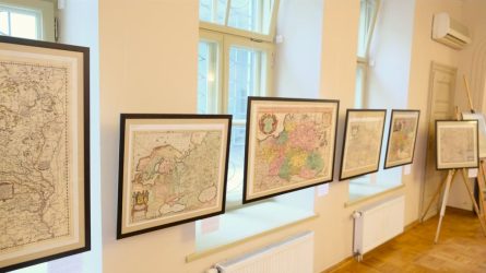 NŽT archyvuose saugomų senųjų žemėlapių parodoje – aktualios geopolitinės prasmės