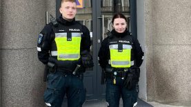 Lietuvos policijos mokyklos kursantų Vestos ir Airido įžvalgos ir įspūdžiai apie savo kelią žengiant į policijos tarnybą.