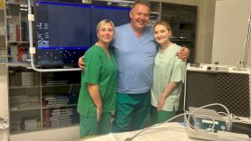 Pirmąkart Lietuvoje atlikta pasaito ir vartų venų perkutaninė trombektomija