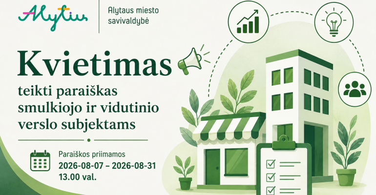 alytaus-miesto-savivaldybes-administracija-kviecia-teikti-paraiskas-finansuoti-dali-projekto-verslo-idejai-igyvendinti 