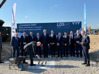 istorinis-zingsnis-lietuvos-gynybos-pramonei:-pradeta-„leopard-2a8“-tanku-surinkimo-ir-remonto-gamyklos-statyba